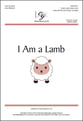 I Am a Lamb Unison choral sheet music cover